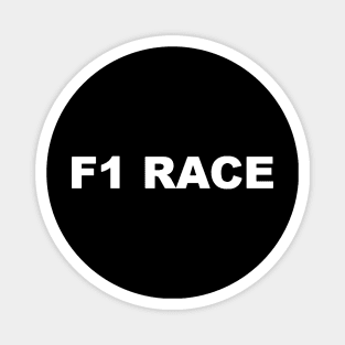 F1 RACE TYPOGRAPHY WORD TEXT WORDS Magnet